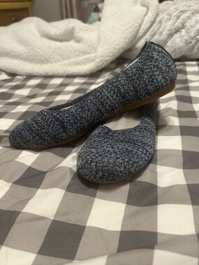 Knit Ballet Flats in Heathered women’s 8.5